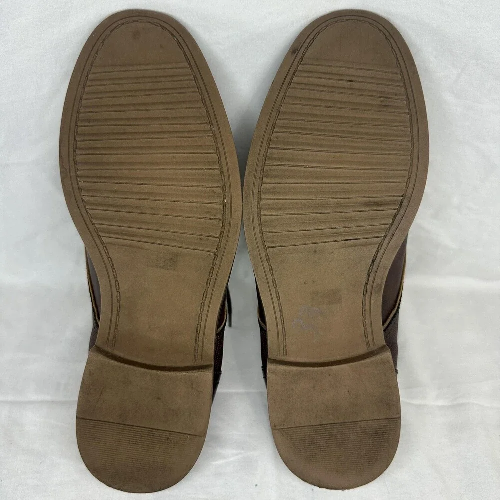 Parker & Sky Shoes Mens Size 7.5 Brown Oxford Dress Lace Up Derby KAYMIN 1075822